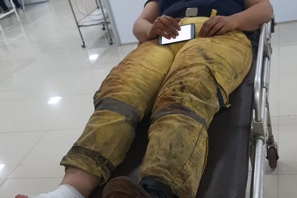 Una voluntaria sufre quemaduras cuando apagaba quema de pastizal – Diario TNPRESS