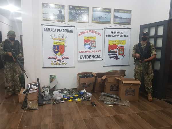 Incautan droga, cigarrillos y mercaderías a orillas del río Paraná
