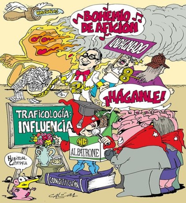 Caricaturas de este sábado 21 de agosto de 2021