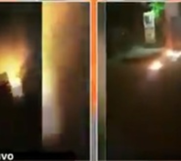 Manifestantes atacan Prefectura Naval en Ita Enramada - Paraguay.com