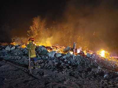 Trabajadores de Cecon apagan incendio forestal y rescatan animales - ADN Digital