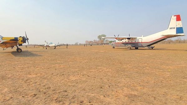 Operativo para combatir fuego que ingresaría desde Bolivia ya está montado
