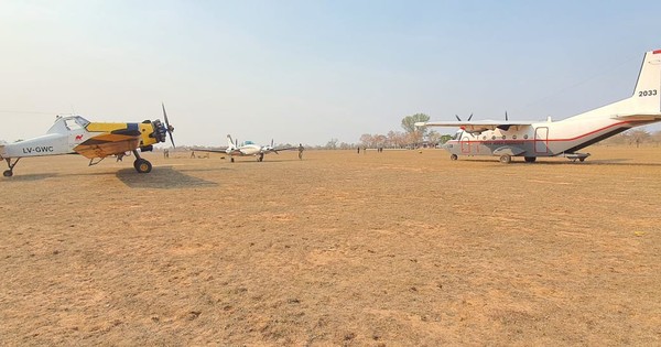 La Nación / La Bestia 21: el megaoperativo por tierra y aire para detener el fuego de Bolivia