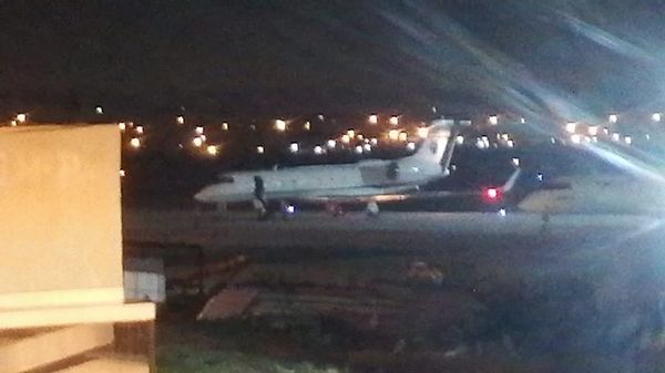 Avión de Messi estuvo en Paraguay durante unos minutos - Nacionales - ABC Color