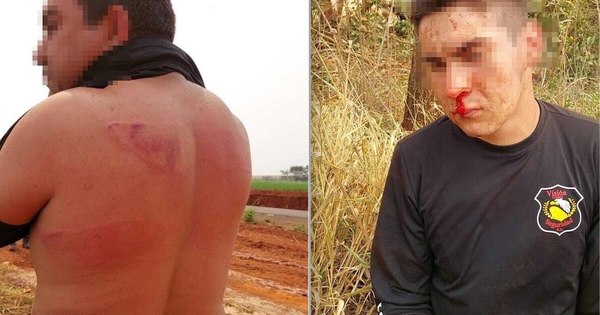 La Nación / Campesinos armados con machetes y palos atacaron la estancia Pindó