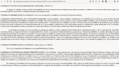 En la Constituyente ya se alertó que voto obligatorio cercena la libertad