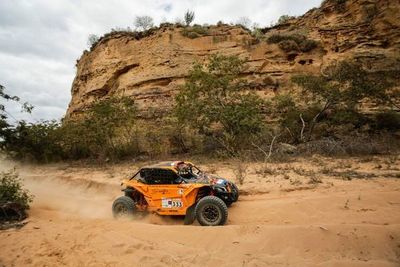 Santos y Arcondo ganan la T3 en el Rally Do Sertoes - Automovilismo - ABC Color
