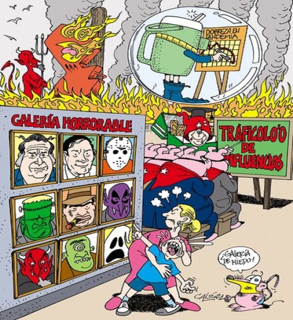 Caricaturas de este domingo 22 de agosto de 2021