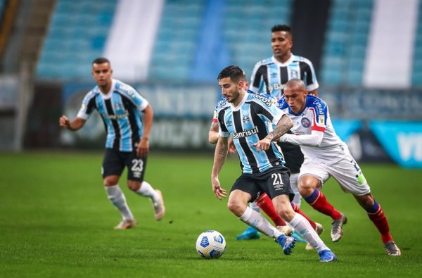 Con Villasanti de titular nuevamente, Gremio le tomó el gusto a los triunfos