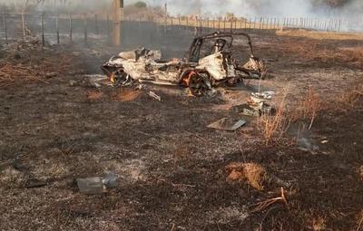 Belén: tres fallecidos tras vuelvo e incendio de vehículo