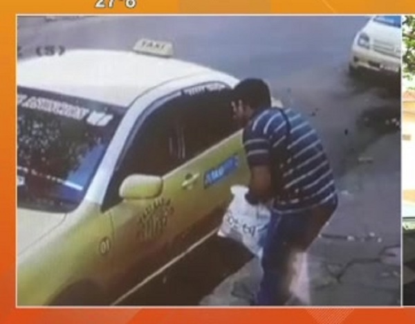 Pidieron viaje y asaltaron al taxista - SNT