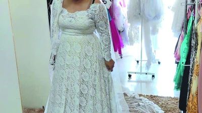 Quedó sin su vestido a días de su casamiento