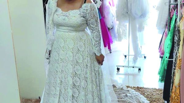 Quedó sin su vestido a días de su casamiento