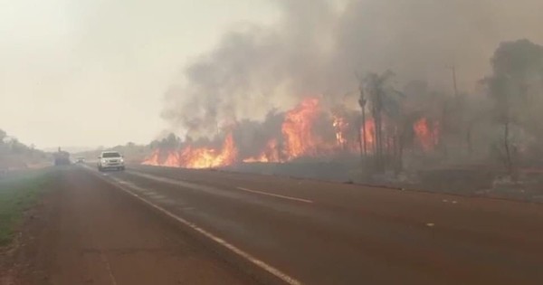 La Nación / Diputado pide ayuda a bomberos de Brasil para combatir incendios en Amambay