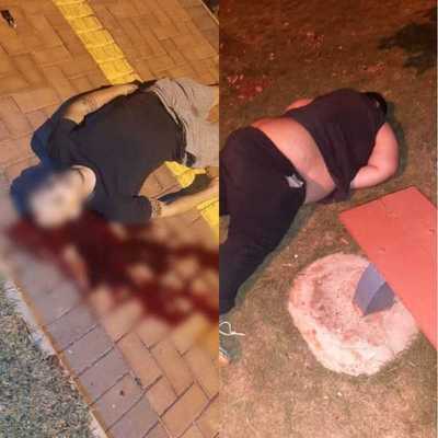 PISTOLEROS acribillan a DOS PERSONAS en una plaza de SANTA RITA