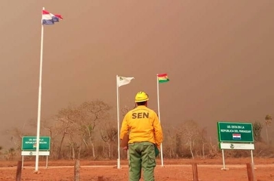 Diario HOY | Incendio ya ingresó a territorio paraguayo desde Bolivia