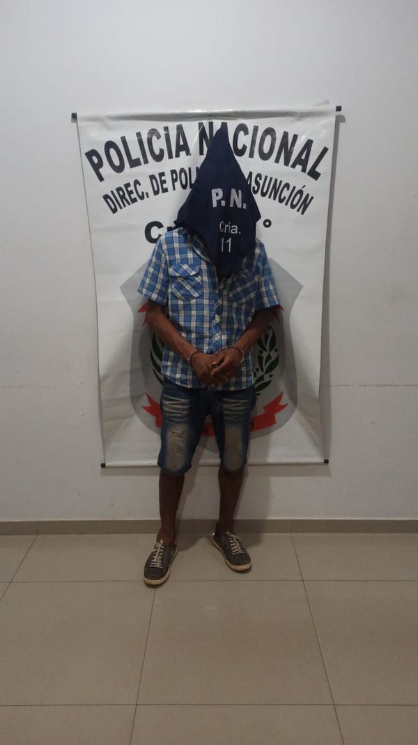 Detienen a hombre que forzaba el portón de un domicilio - Nacionales - ABC Color