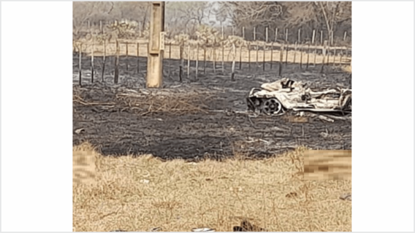 Tres fallecidos tras vuelco e incendio de vehículo en Concepción
