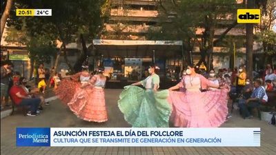 Asunción festeja el día del folclore - ABC Noticias - ABC Color