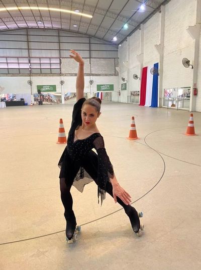 Error dejaría a atleta de patinaje fuera de Asunción 2021 - Polideportivo - ABC Color