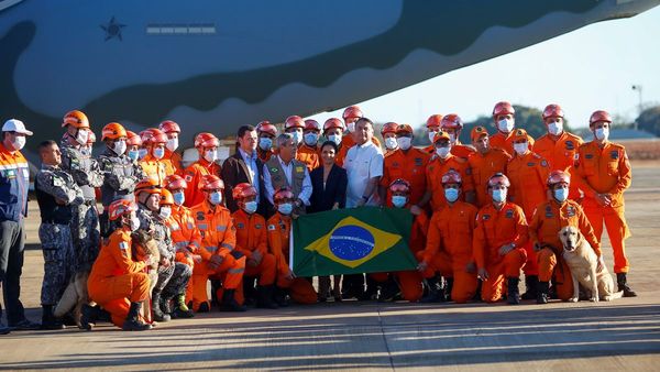 Bolsonaro encabeza ceremonia de envío de ayuda  a Haití