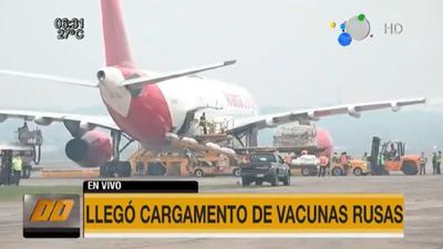 Arriban otras 20.000 dosis del segundo componente de Sputnik V