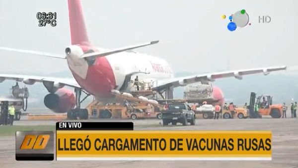 Arriban otras 20.000 dosis del segundo componente de Sputnik V