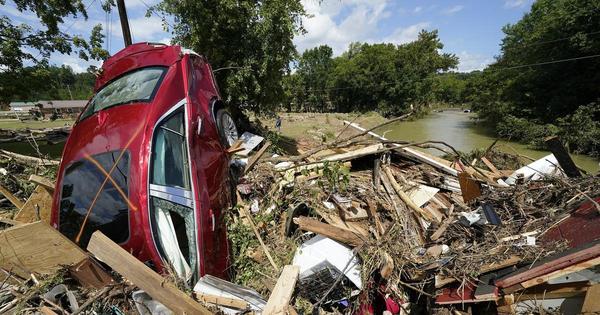 EE.UU: reportan 22 muertos y 17 desaparecidos en Tennessee tras inundaciones