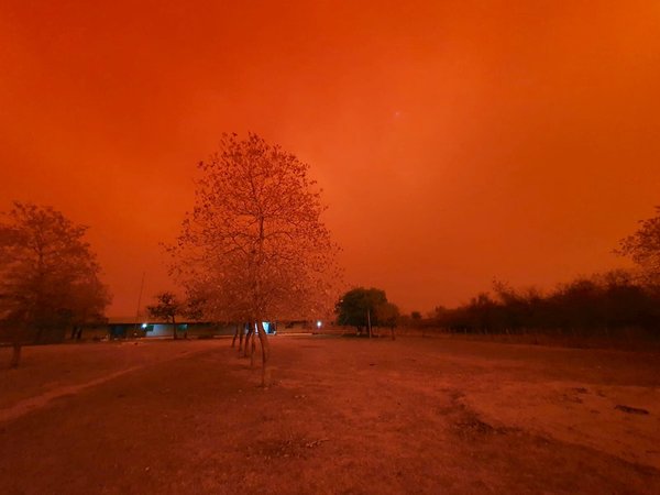 Aire contaminado, calor extremo, y brusco descenso de la temperatura