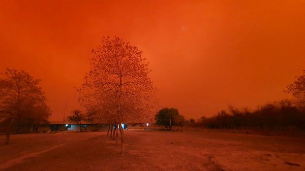 Chaco: amanecer entre el humo y el polvo