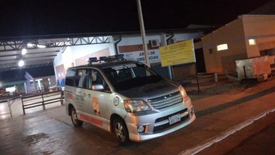 CORONEL BOGADO: MOTOCICLETA IMPACTÓ CONTRA UN PEATÓN EN RUTA PY 1