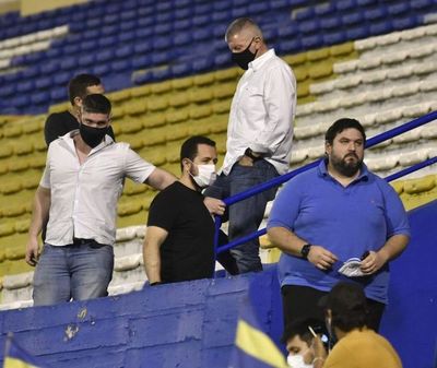 Rostro serio y de preocupación: así dejaba Brunotte el Feliciano Cáceres - Olimpia - ABC Color