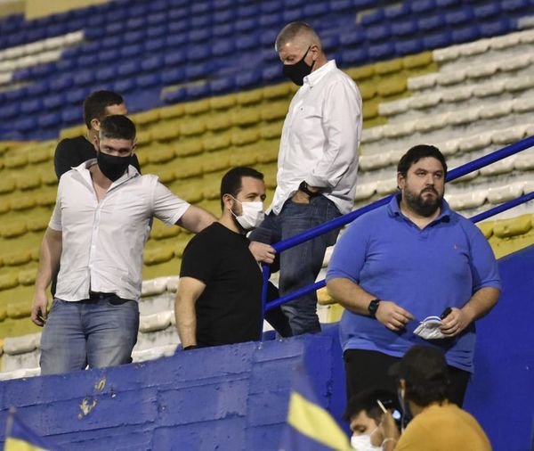 Rostro serio y de preocupación: así dejaba Brunotte el Feliciano Cáceres - Olimpia - ABC Color