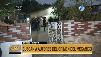 Allanan vivienda en Limpio de cuarto sospechoso de crimen a mecánico