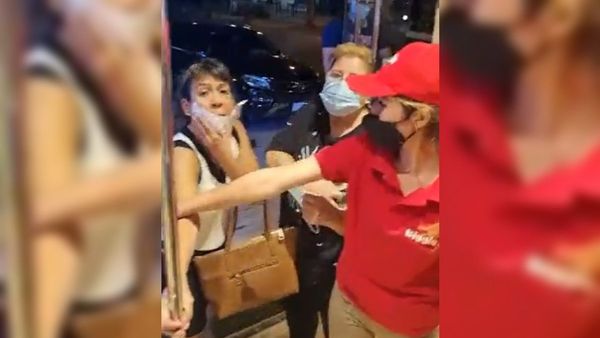 Clienta violentó a empleados de minisúper por no dejarle pasar sin tapabocas