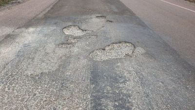 Calamitoso estado de la ruta Concepción-Vallemí
