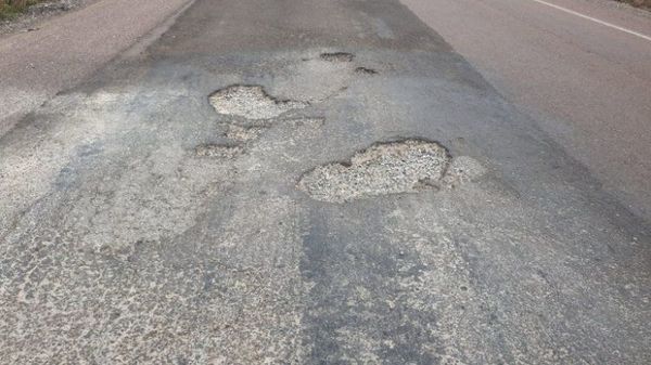 Calamitoso estado de la ruta Concepción-Vallemí