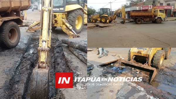 TRAS SEIS AÑOS SE CONCRETÓ LA INTENSA LIMPIEZA DE CANALES DE DESAGÜE EN SAN ISIDRO.