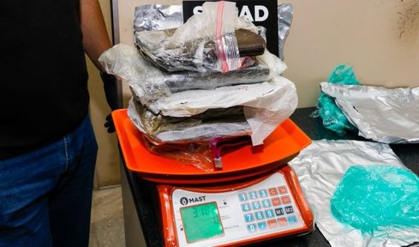 Detectan hachís procedente de Estados Unidos