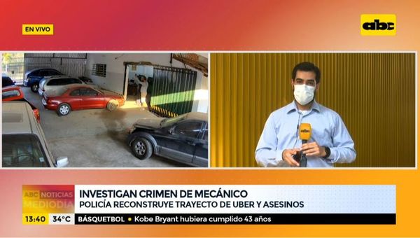 Investigan crimen de mecánico - ABC Noticias - ABC Color
