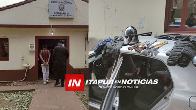 QUISO EVITAR SER DETENIDO DANDO OTRO NOMBRE PERO LA POLICÍA LO IDENTIFICÓ.