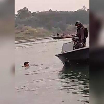 Nadando por el Paraná: un hombre habría intentado cruzar de forma ilegal a Argentina - Megacadena — Últimas Noticias de Paraguay