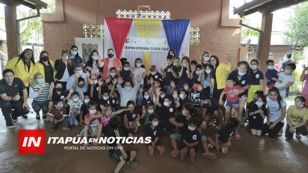 CELEBRAN 14 ANIVERSARIO DE CARITA FELIZ.