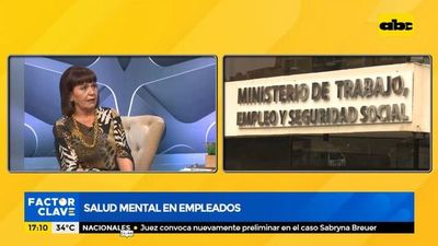 Salud mental en empleados - Factor Clave - ABC Color