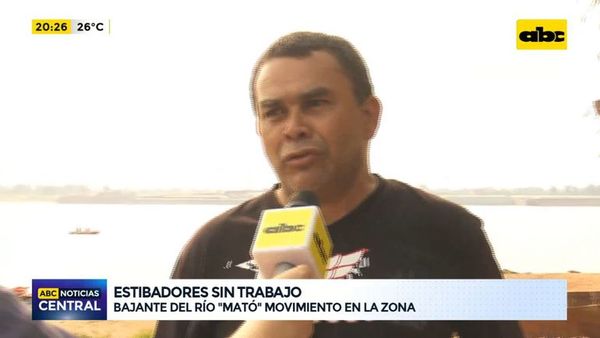 Estibadores sin trabajo - ABC Noticias - ABC Color
