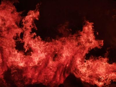 Voraz incendio forestal arrasa el predio de la Escuela Agrícola de San Juan, Misiones - Nacionales - ABC Color