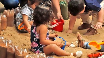 El Ministerio de la Niñez y el MEC inauguraron espacio de desarrollo infantil