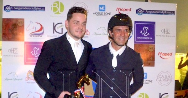 La Nación / Fabrizio Caffarena se lució en hipismo