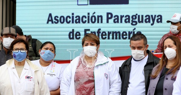 La Nación / Enfermeros se movilizarán mañana por cumplimiento de ley de carrera profesional
