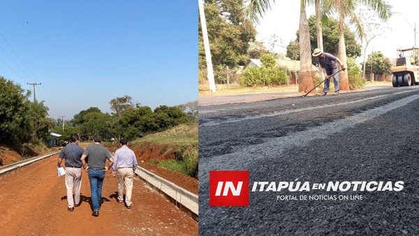 MUNICIPALIDAD DE ENCARNACIÓN ACOMPAÑA DE CERCA OBRAS EJECUTADAS EN LA CIUDAD.